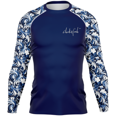 Chokefish™ Long Sleeve Rashguard Maori Men's Shirt-008